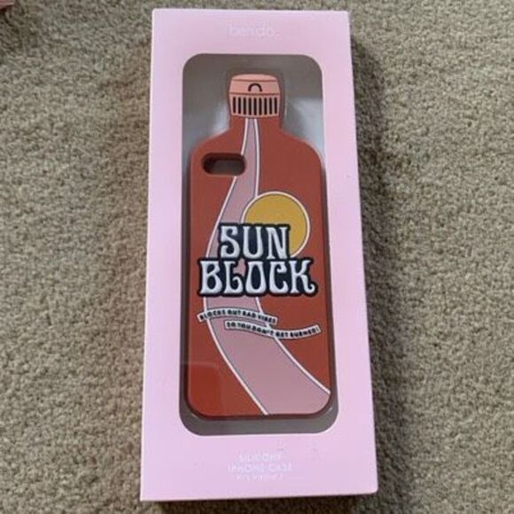 Sunblock Silicone IPhone 7 Case - Picture 1 of 4